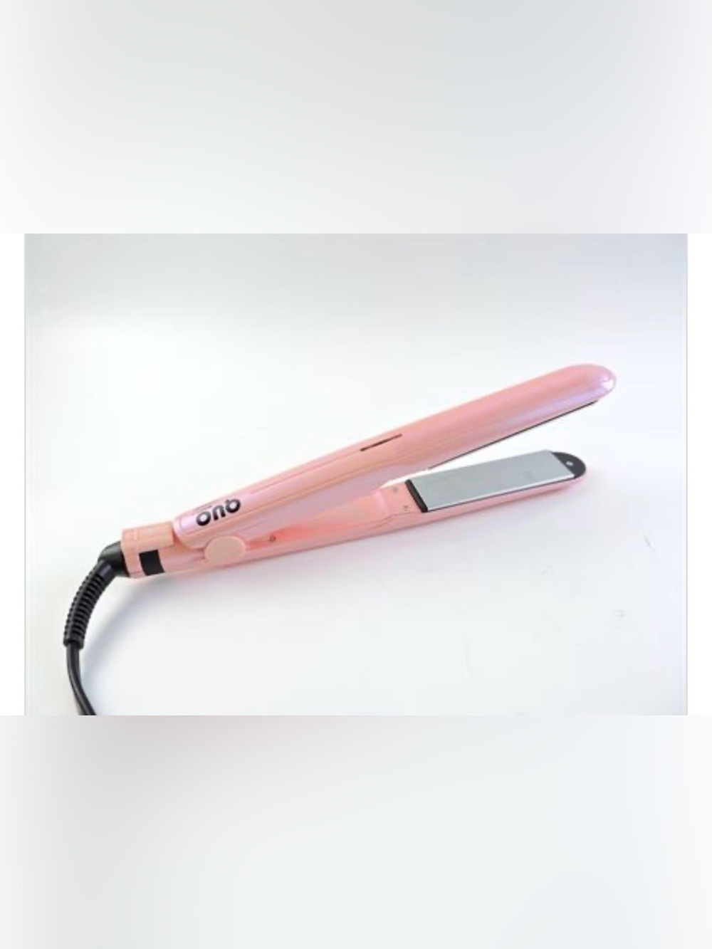 Quo Pink Hair Straightener - Slim Flat Iron